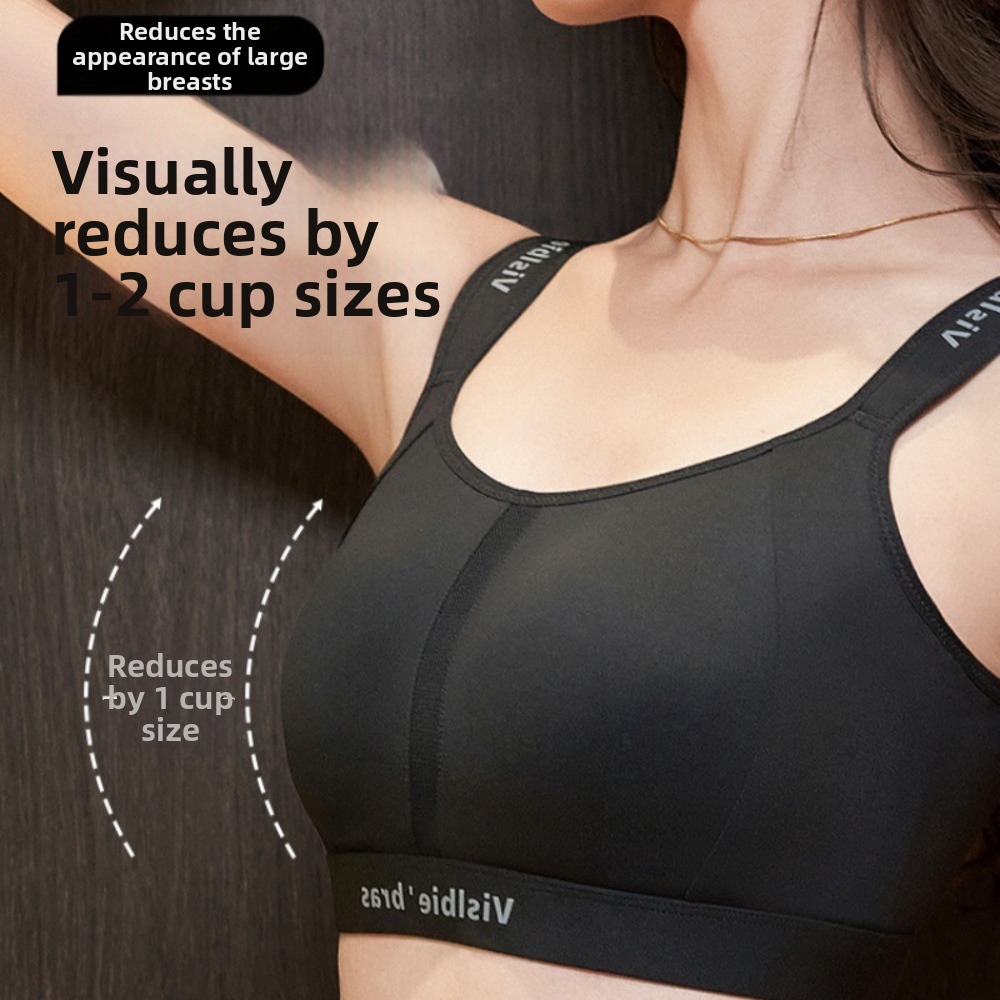 Cotton Bra Everyday - 심리스 디자인 스포츠 브라 토끼귀 컵