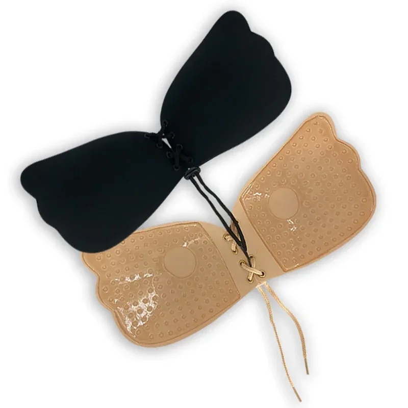 보이지 않는 스트랩리스 접착식 브라, 스트랩리스 푸쉬업 - Strapless Bra Adhesive 리뷰 및 가격